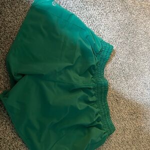 Lululemon green shorts size 8